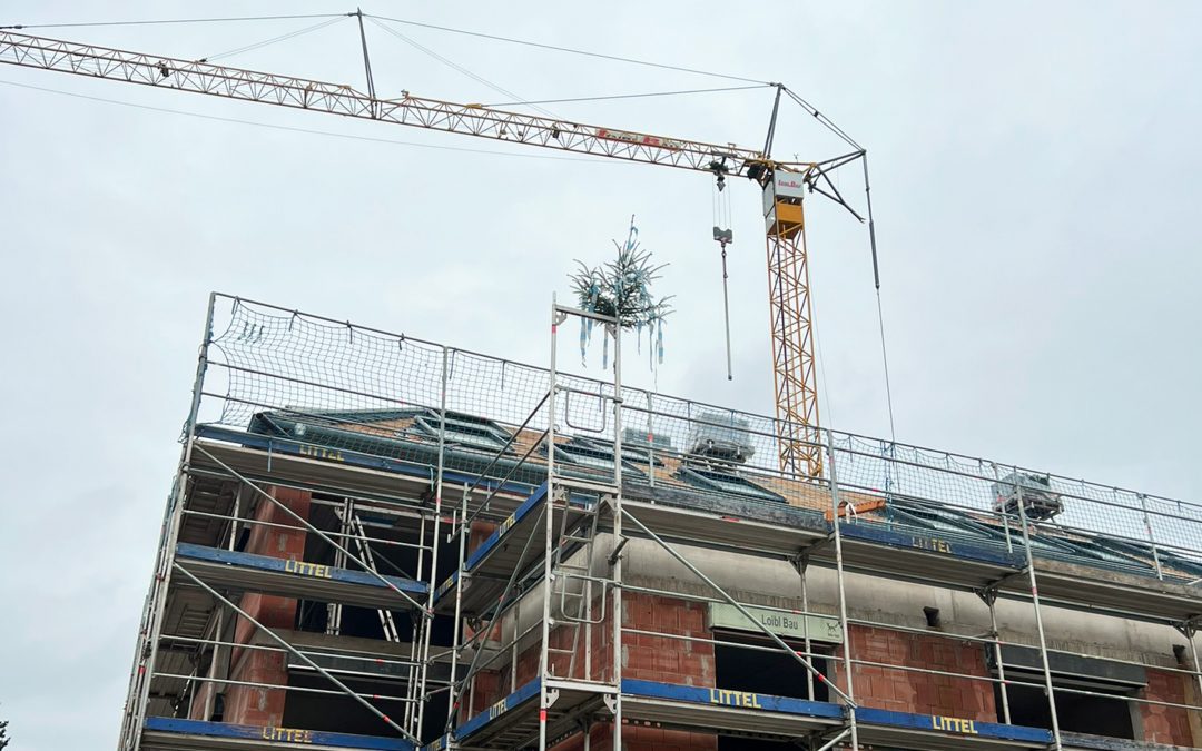 Richtfest im Oktober – Allee hopp!